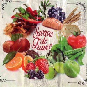 Sac Saveurs de France Thme : les fruits et lgumes